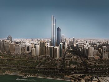 Burj Mohammed Bin Rashid Tower. Copyright: Foster+Partners