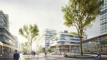 Ontwikkeling: ABC Planontwikkeling. Ontwerp: VenhoevenCS architecture+urbanism. Beeld: A2 Studio