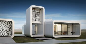’s Werelds eerste 3D-geprinte kantoorgebouw in Dubai