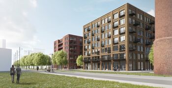 Start bouw 350 slimme appartementen in Eindhoven