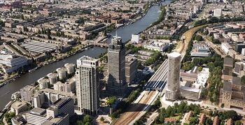 Bouw 100 meter hoge Amstel Tower in Amsterdam gestart