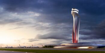 Innovatieve verkeerstoren voor grootste vliegveld ter wereld