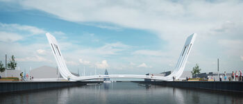 Nederlandse/Letse combinatie wint ontwerpwedstrijd voetgangersbrug in Talinn