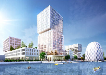 Start bouw HIP - Hamburgs innovatiepark ontworpen door MVRDV