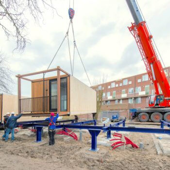 40 procent extra woningen door modulair bouwen