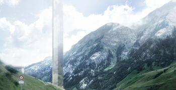 Hoogste wolkenkrabber van Europa in klein Zwitsers dorp