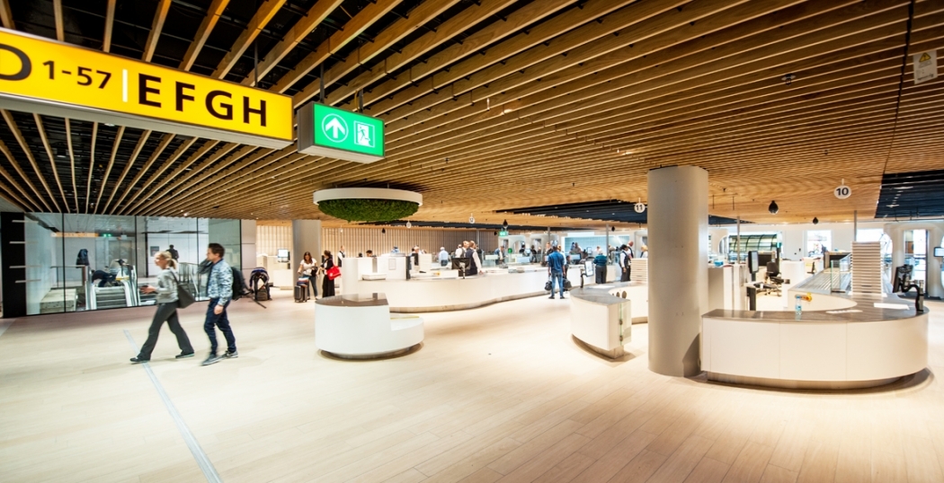 Comfortabel door securityproces Schiphol met nieuw ontwerp