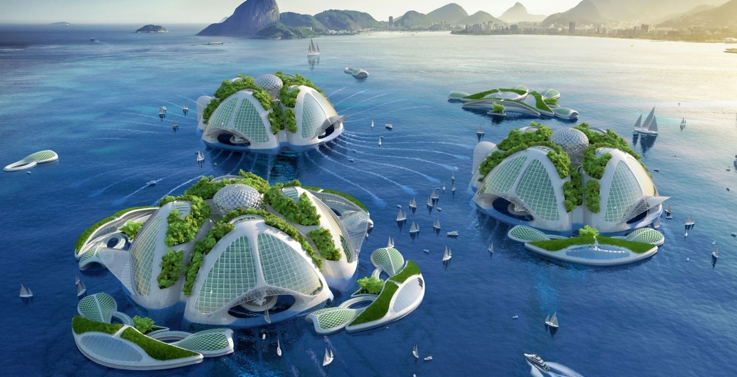 Oceaankrabbers: 3D-geprinte woningen van gerecycled afval