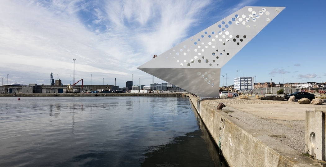 Uitkijktoren als eerbetoon aan handelshaven Aarhus