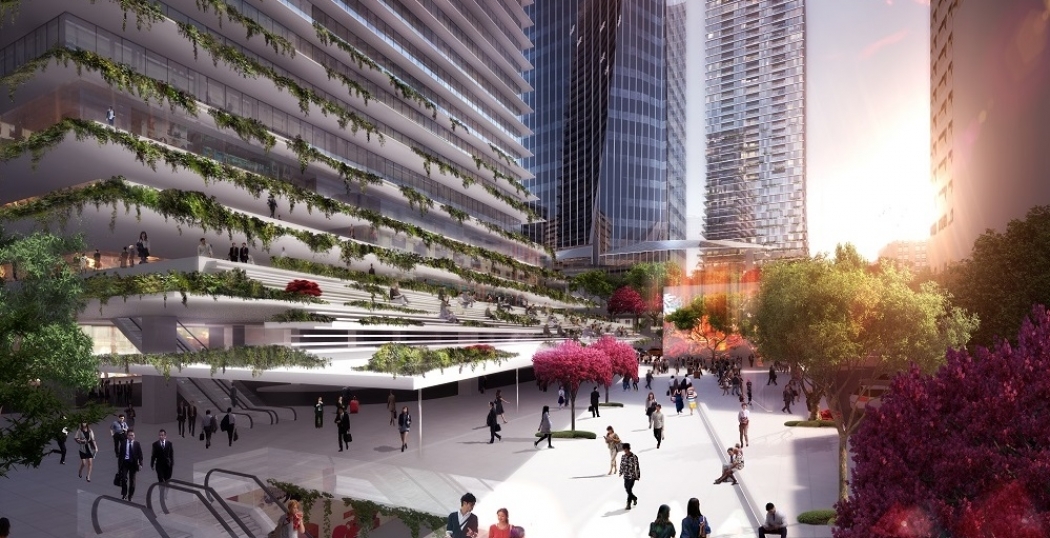 Ingenhoven Architects ontwerpt hoogste woontoren van Tokyo