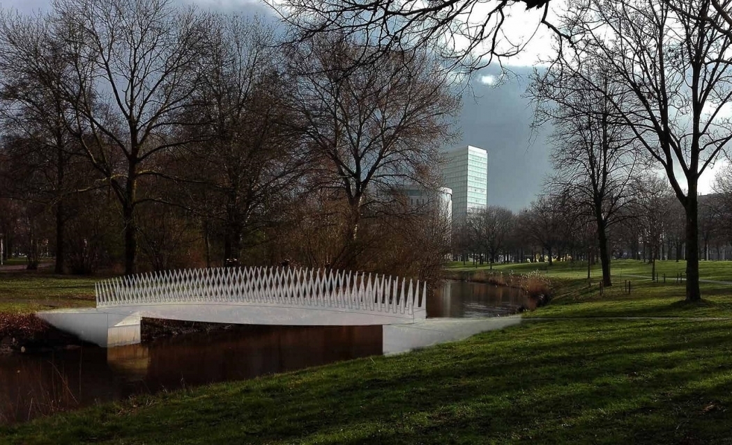 ’s Werelds eerste brug van biocomposiet