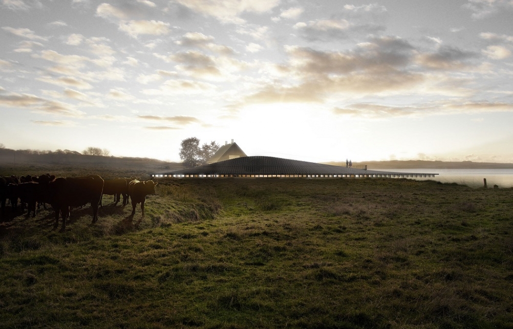 Bezoekerscentrum fuseert met natuur van Mols Bjerge