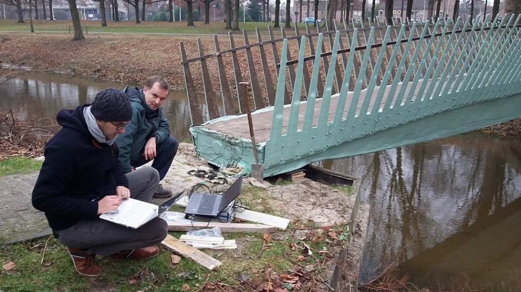 De brug als ideaal testobject voor biocomposiet materialen