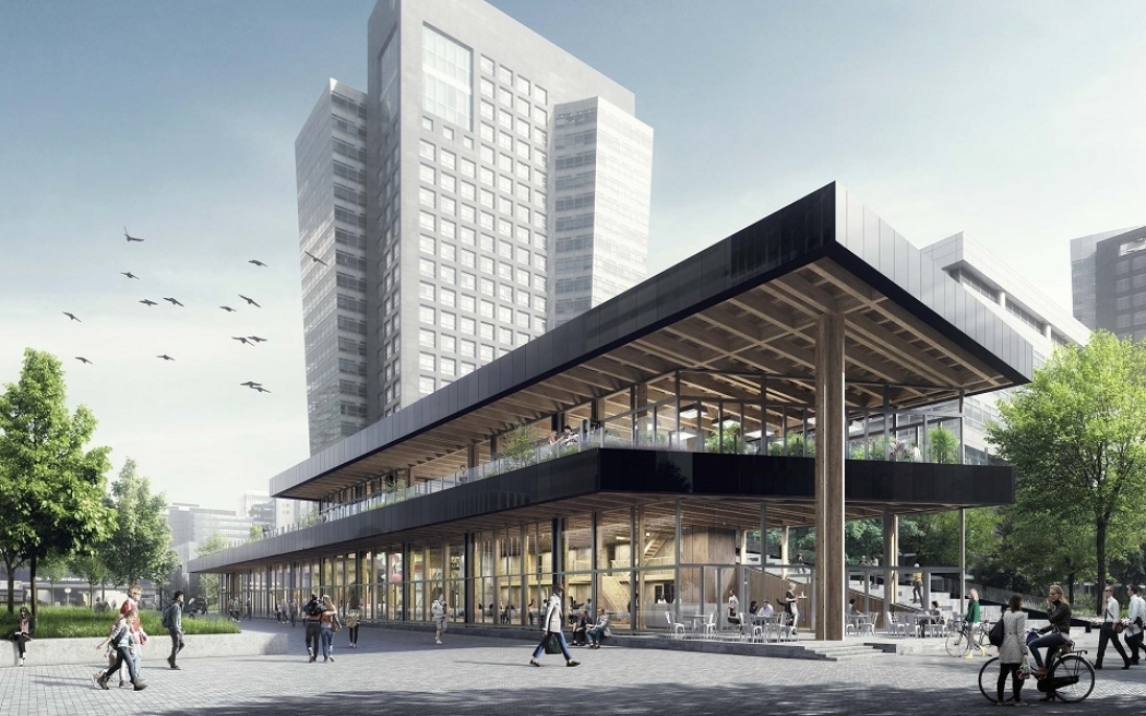 Eerste circulaire bouwontwerp voor ABN AMRO paviljoen