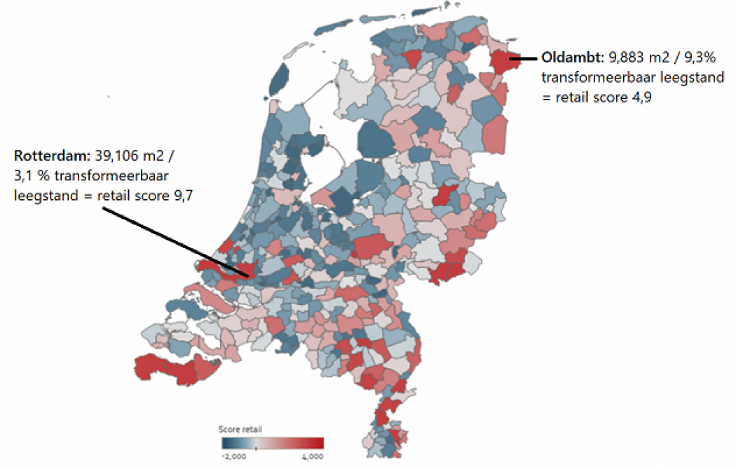 14.000 nieuwe woningen erbij door ombouw leegstaande winkels