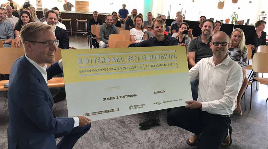 Gemeente en BlueCity gaan samenwerken aan een circulaire stad