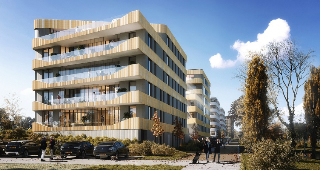 Hoek van Holland verrijkt met 150 groene appartementen