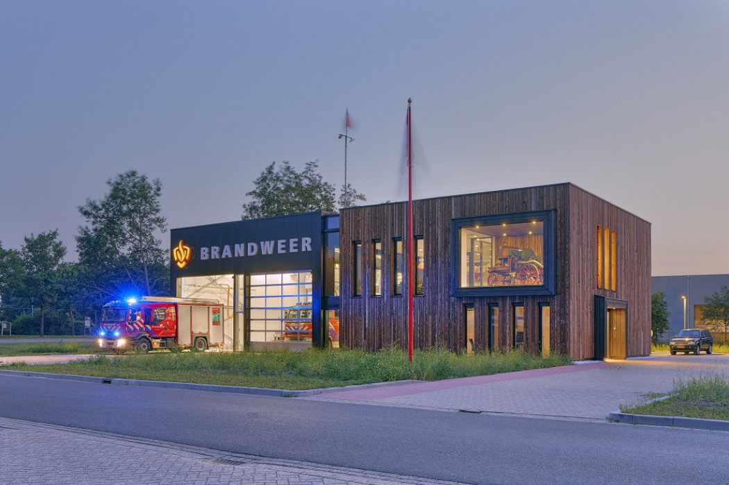 De blauwdruk van circulaire brandweerkazernes