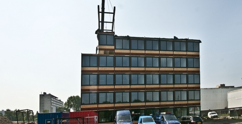 Fermacell wandplaten in studentenhuisvesting Ravel Residence in Amsterdam