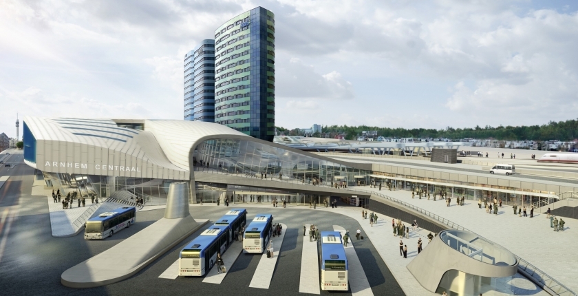 Bouw laatste onderdeel station Arnhem van start