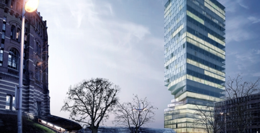 Toren met taille: MVRDV winnen wedstrijd in Wenen