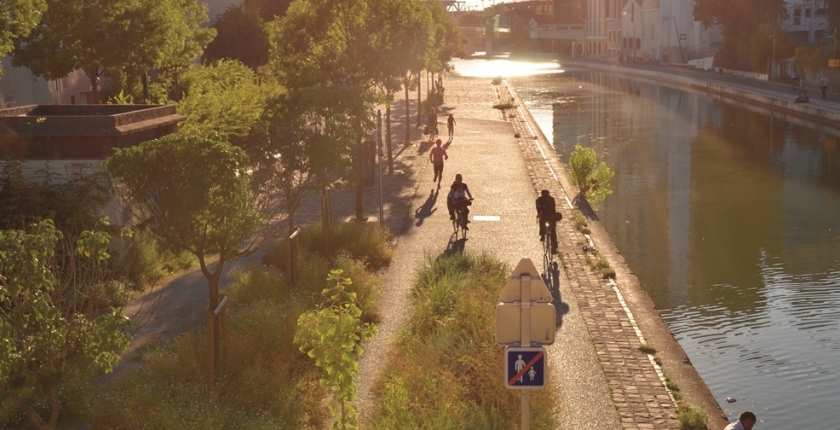 De fiets en de stad