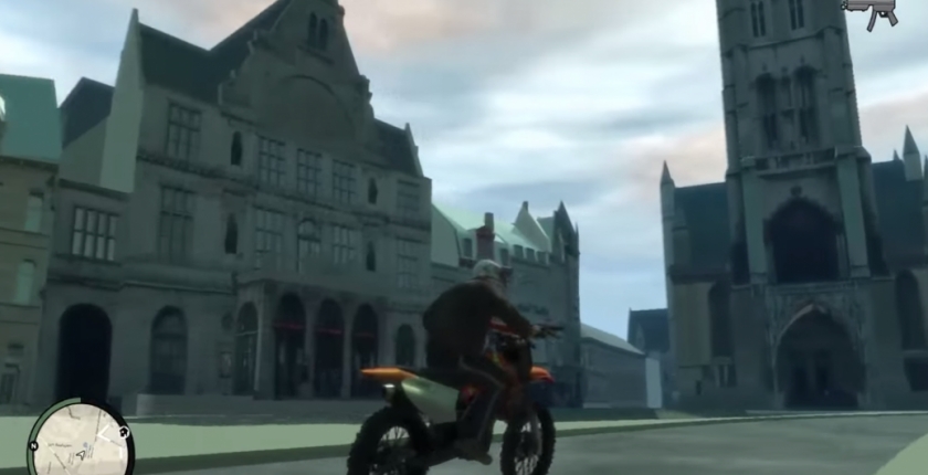 Student architectuur bouwt Gent na in game Grand Theft Auto
