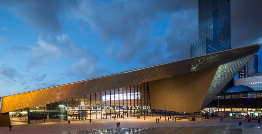 Rotterdam Centraal wint BNA Beste Gebouw van het Jaar 2015