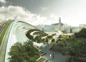 10. Best Future Building of the Year – Under Construction. Andrew Bromberg of Aedas - Project: The West Kowloon Terminus under the Hong Kong Section of the Express Rail Link project