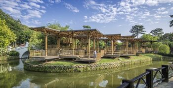 Bamboe paviljoen toont potentie van duurzaam bouwen