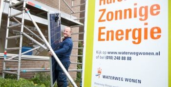 600 zonnepanelen voor Vlaardingse huurwoningen