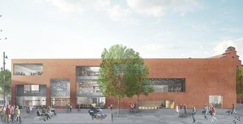 KAAN Architecten ontwerpt stadsbibliotheek in Aalst