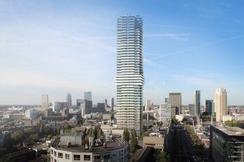 Cooltoren met 150 meter hoogste in Rotterdamse wijk Cool