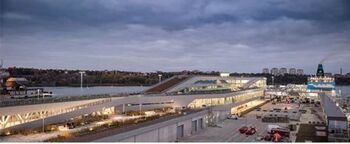 Nieuwe veerhaven Stockholm meer dan een vertrekpunt