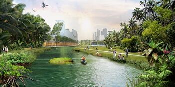 KCAP ontwikkelt masterplan Jurong Lake District Singapore
