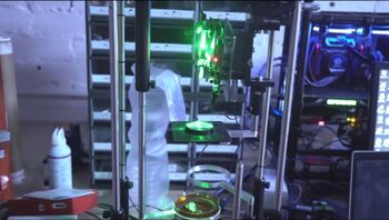 Razendsnelle 3D-printer gebruikt hologrammen