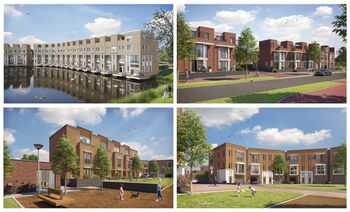 De bouw van het Noorderkwartier in Amsterdam Noord is begonnen