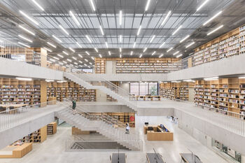 Dit is de nieuwe Bibliotheek en Academie voor Podiumkunsten in Aalst