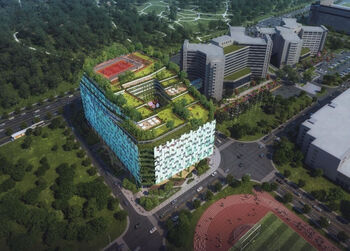 B+H Architects onthult hypermoderne campus in Shenzen
