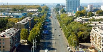 School in Siberische stad Kemerovo Nederlands cultureel erfgoed