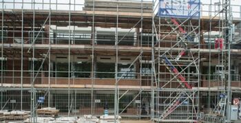 Bouw in het tweede kwartaal opnieuw in het rood