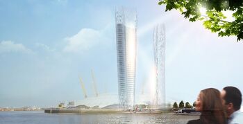 Architecten in Londen ontwerpen schaduwloze wolkenkrabbers
