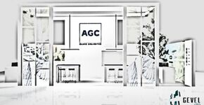 Milieu centraal op stand AGC