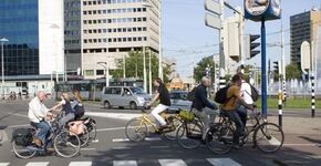 ‘Fietsen heeft voorrang’ in Rotterdam