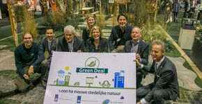 1.000 hectare stedelijke natuur door nieuwe Green Deal