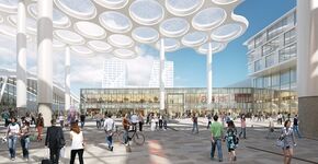 MoederscheimMoonen Architects ontwerpt  retailgebouw naast Utrecht CS