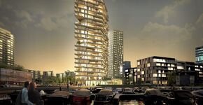 Amsterdam krijgt hoogste houten gebouw met HAUT