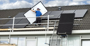 Extra zonnepanelen huurwoningen Woonbedrijf