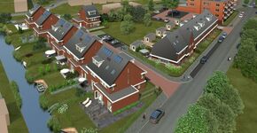 Timpaan start bouw Nieuw Westveen te Reeuwijk-Brug