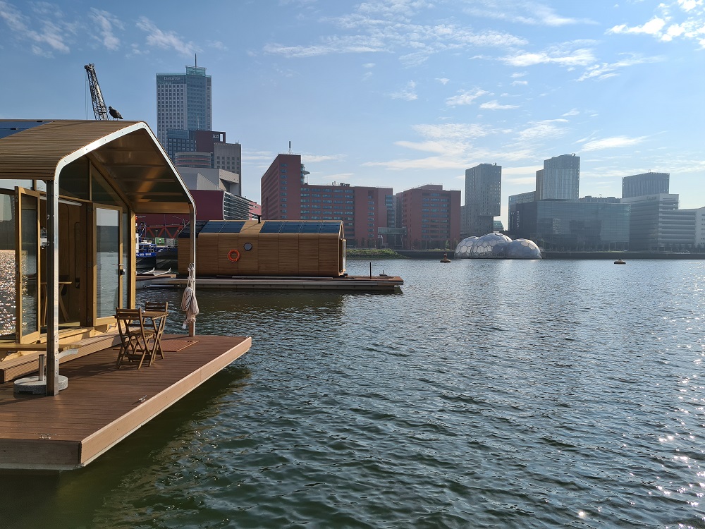 Wikkelboat uitzicht
